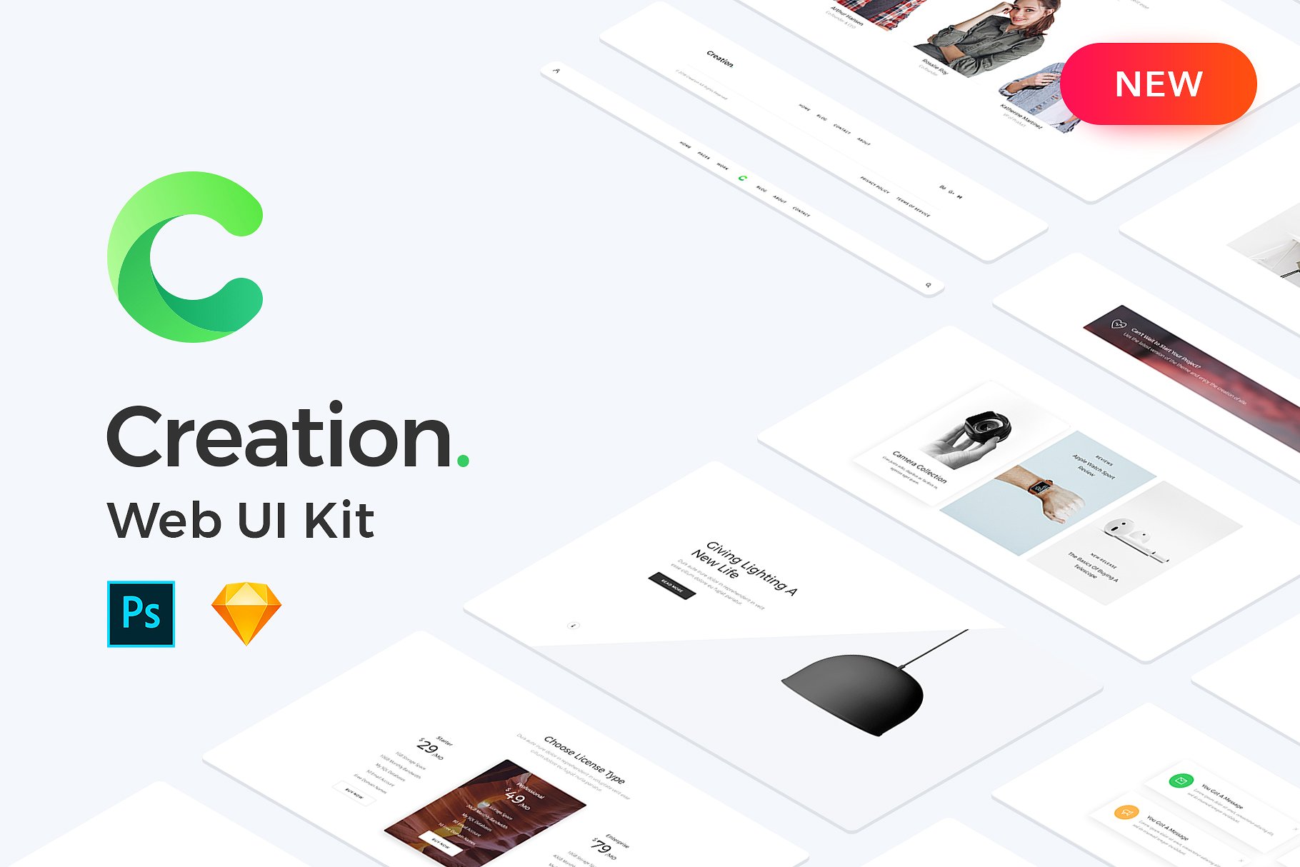 Creation Web UI Kit